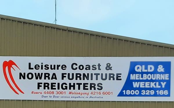 Leisure Coast and Nowra Furniture Freighters